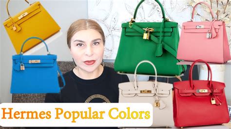 hermes kelly bag most popular color|most popular hermes colors.